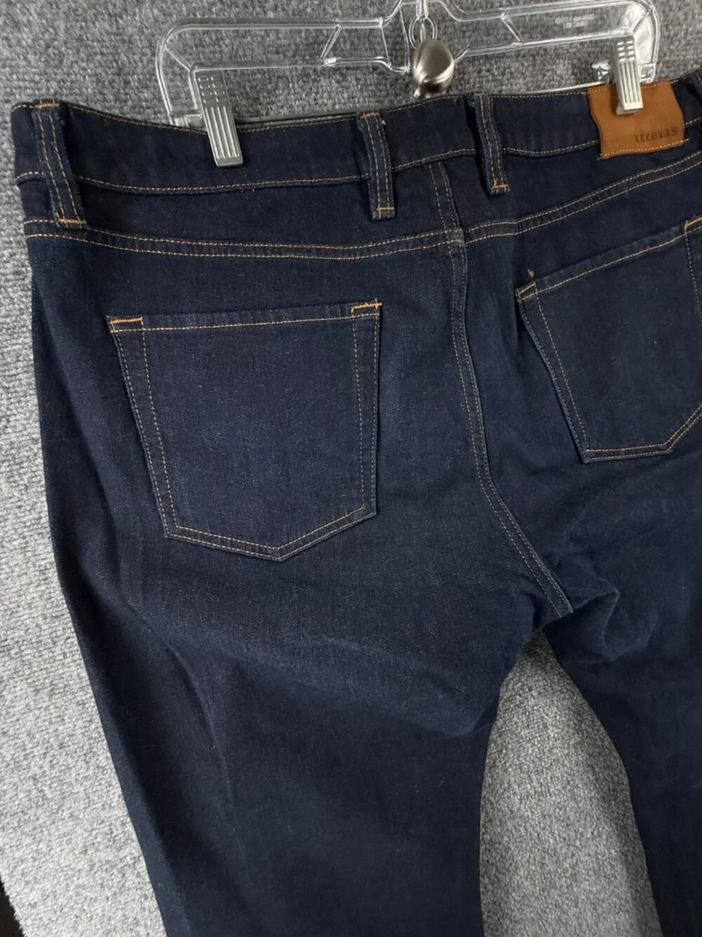 Tecovas Ranch Wear Western Jean Straight Dark Blue 40x34 Cowboy EUC